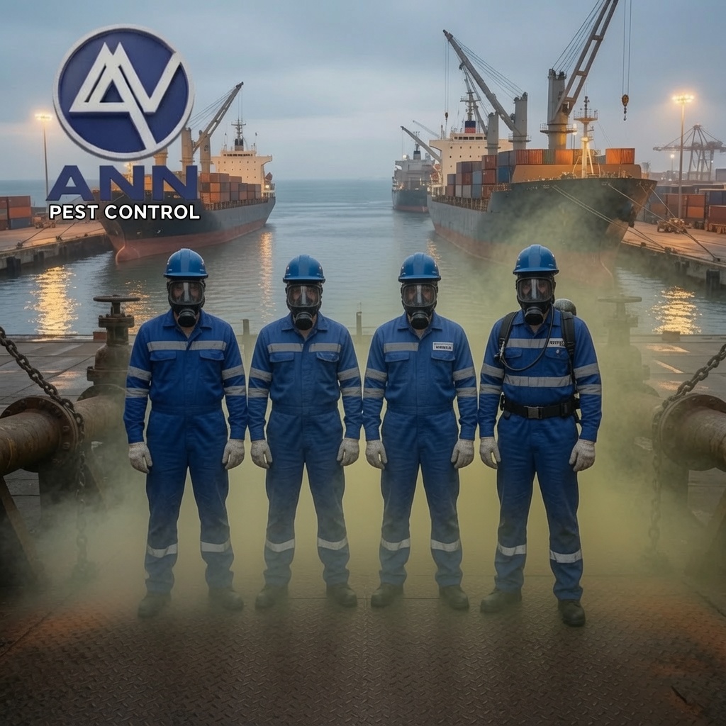 Jasa Fumigasi Kapal Cargo