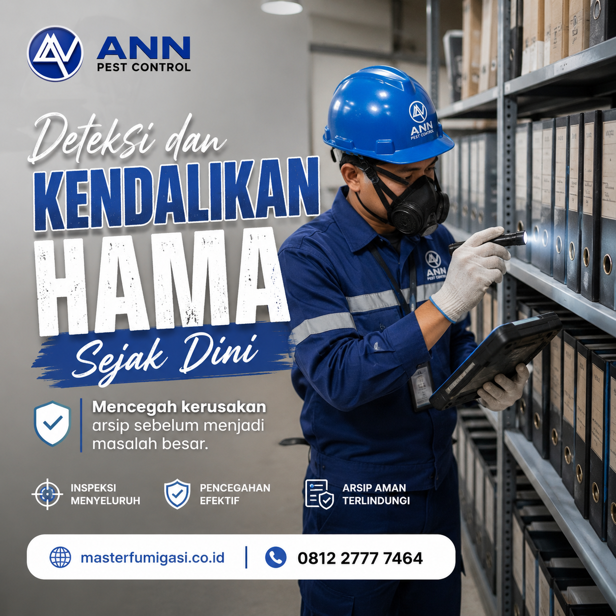 Jasa Fumigasi Arsip Bandung