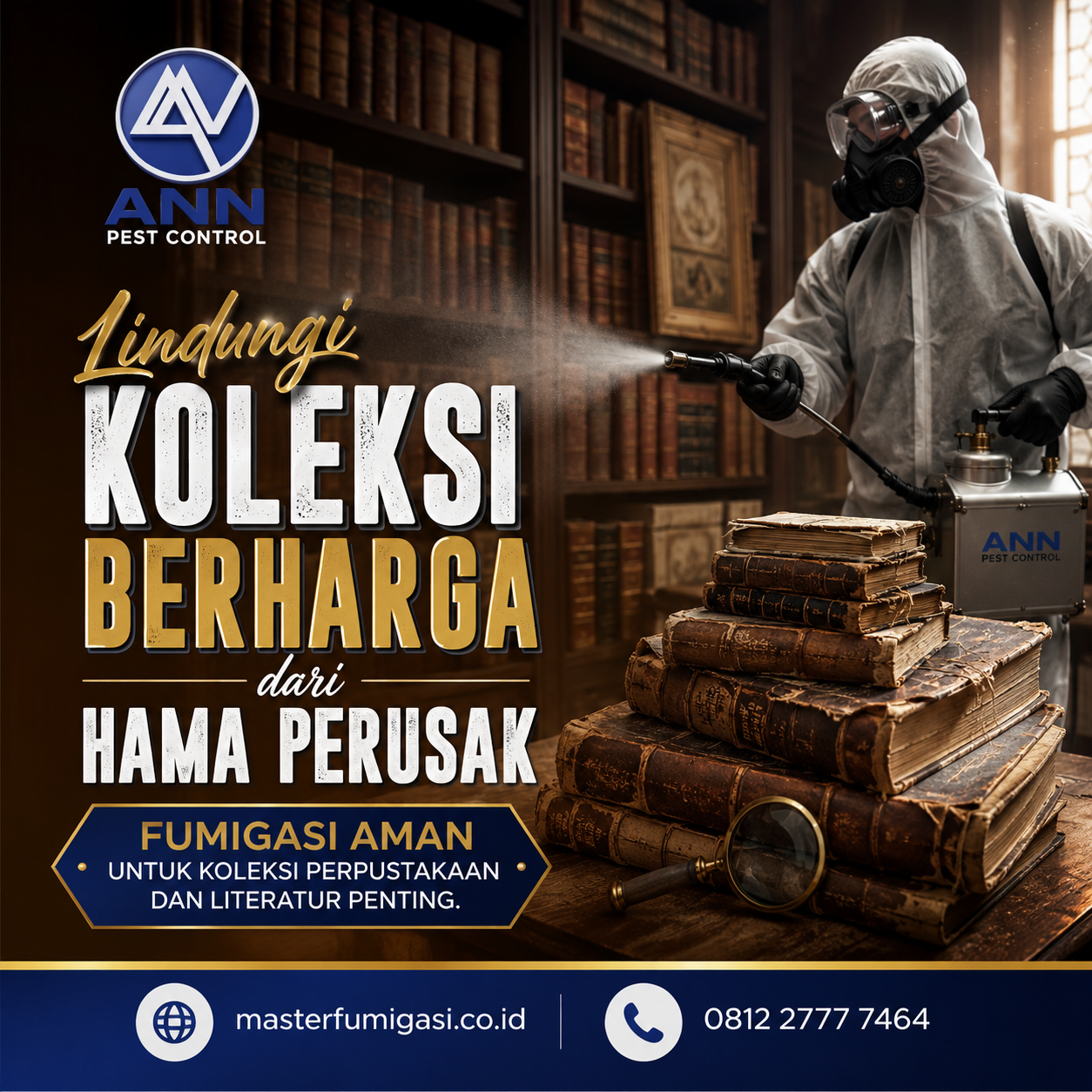 Master Fumigasi ANN: Solusi Terbaik untuk Jasa Fumigasi Arsip Subang