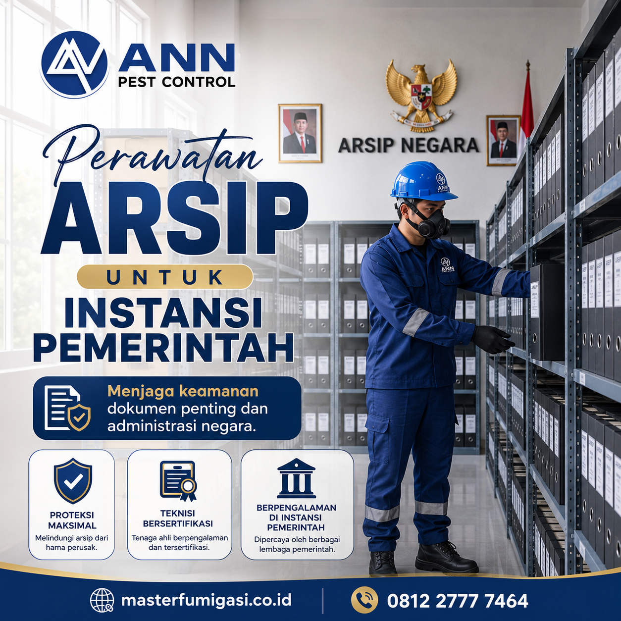 Jasa Fumigasi Arsip Jakarta Selatan